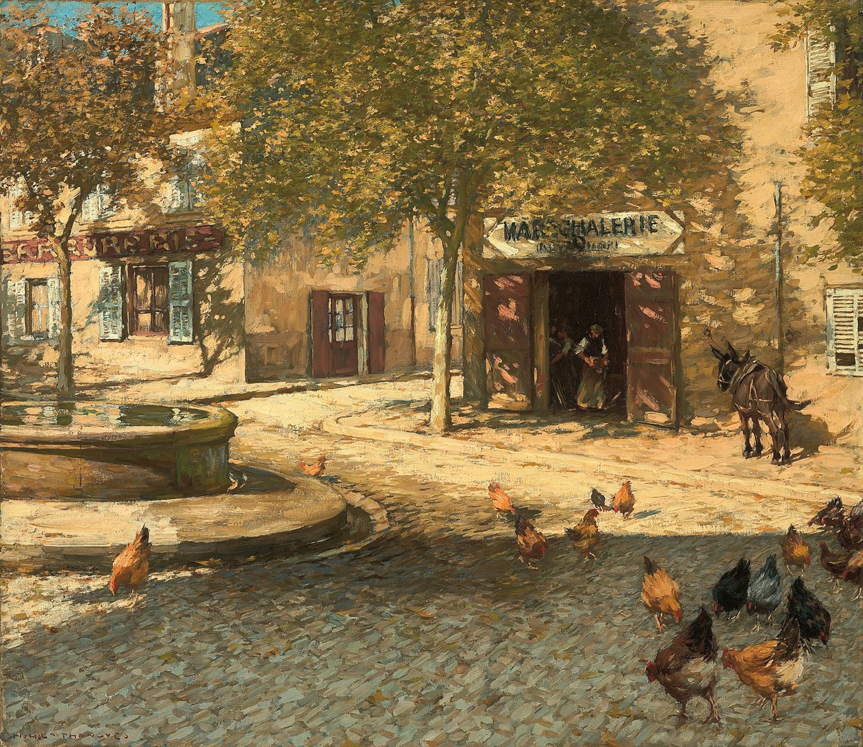 En provençalsk smie av Henry Herbert La Thangue