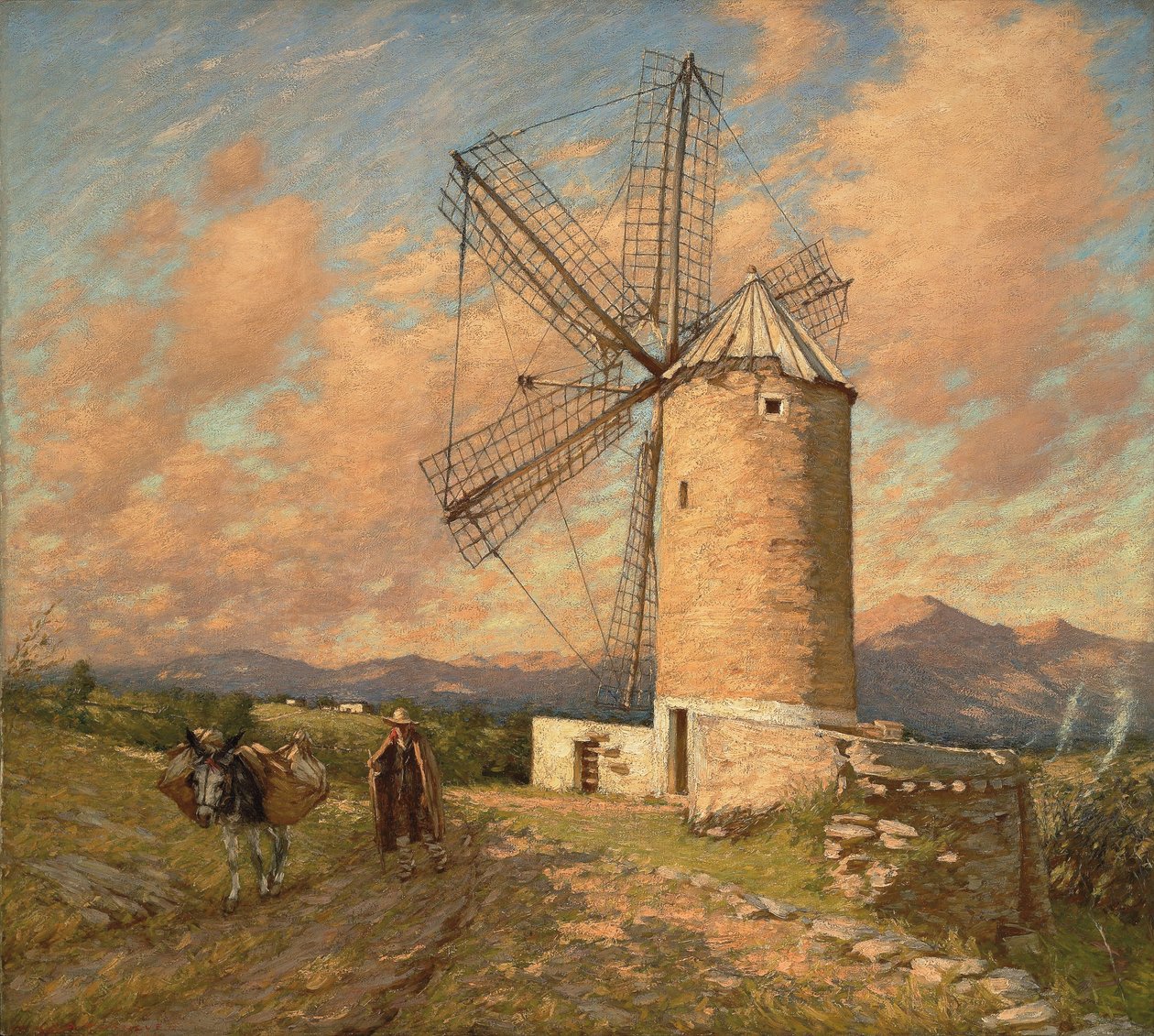 En spansk mølle, av Henry Herbert La Thangue