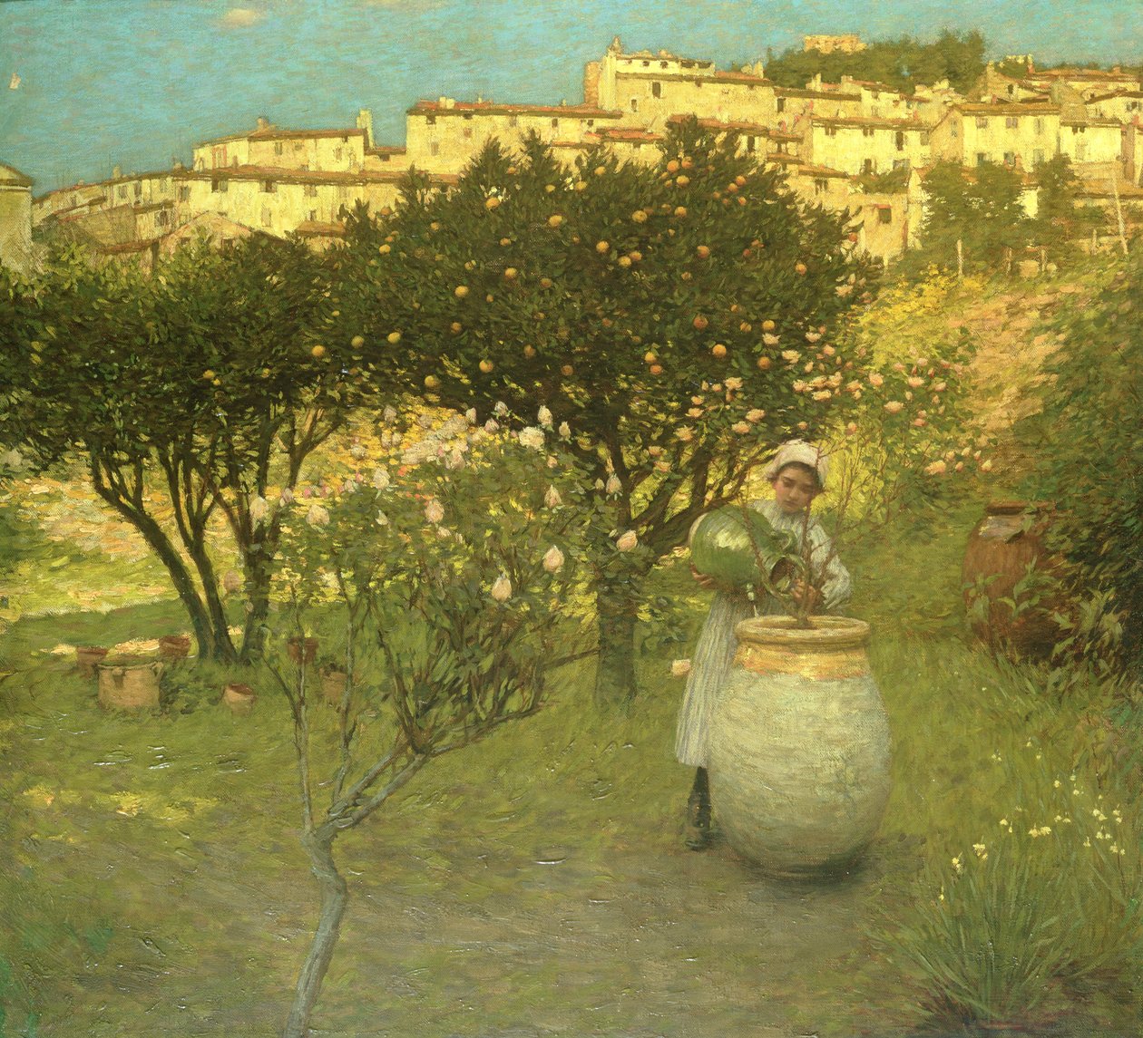 desember i Provence av Henry Herbert La Thangue