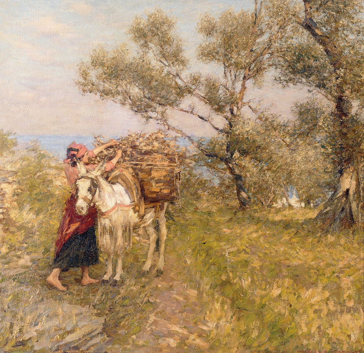 Liguriske oliven av Henry Herbert La Thangue