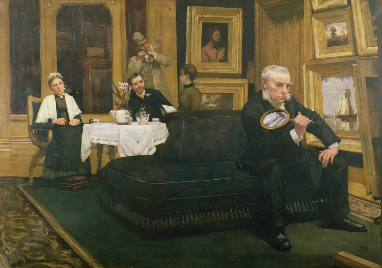 Kjenneren, 1887 av Henry Herbert La Thangue