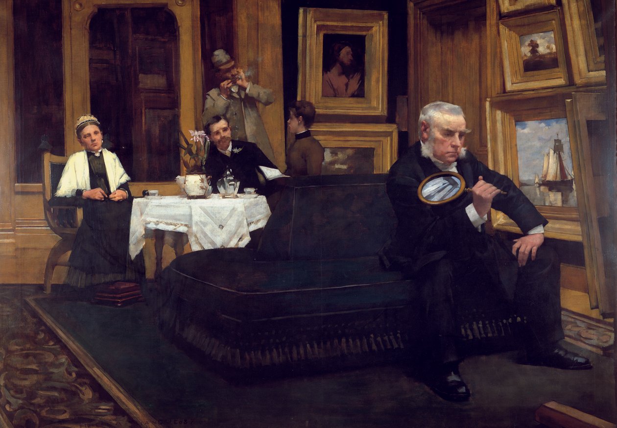 Kjenneren, 1887 av Henry Herbert La Thangue