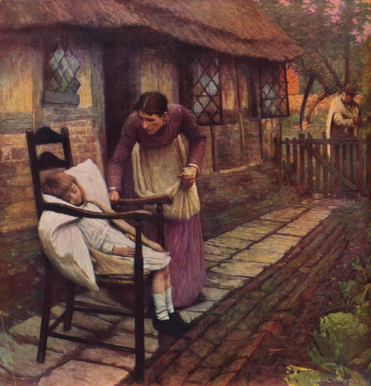 Mannen med ljåen, 1935 av Henry Herbert La Thangue