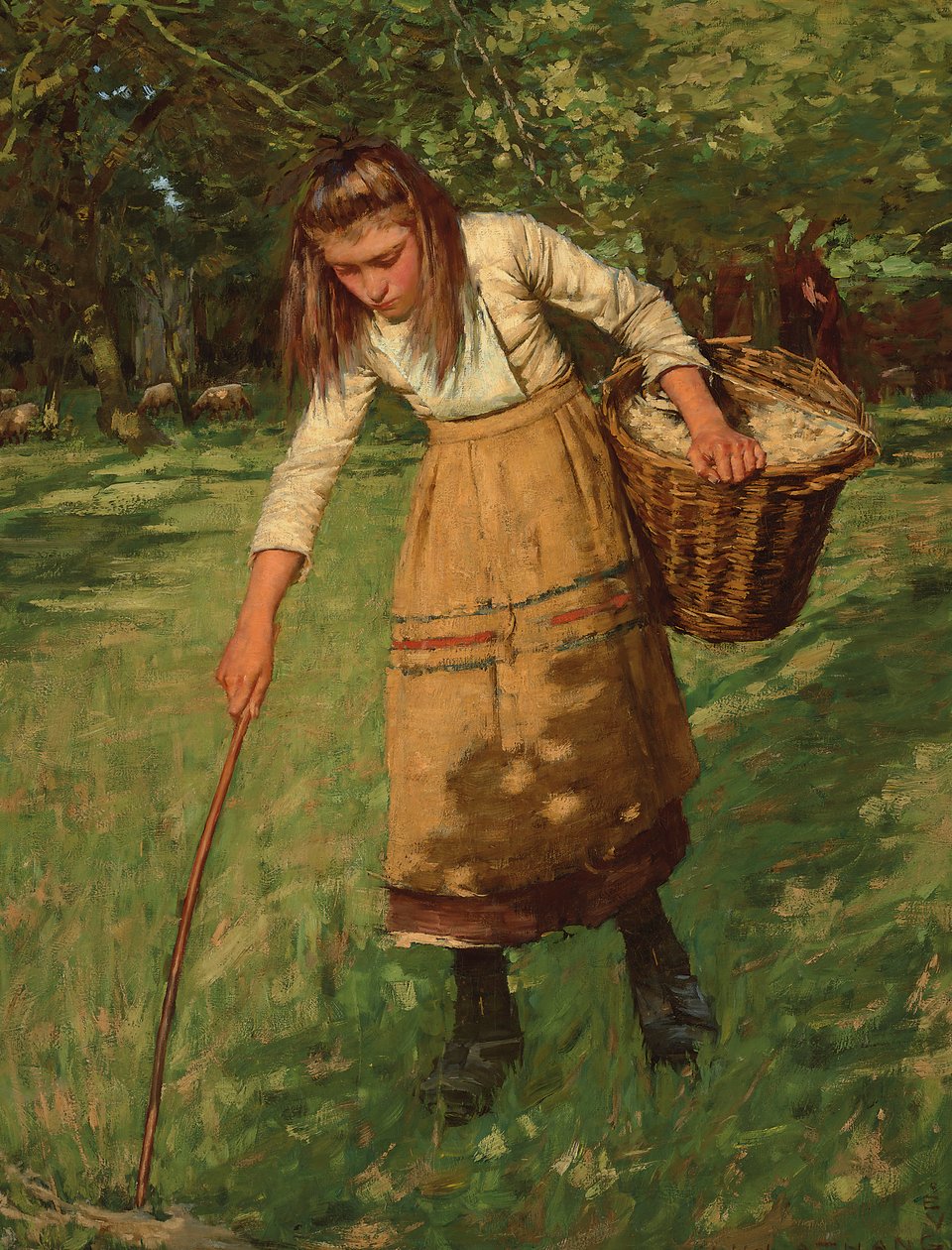 Ullsamleren, av Henry Herbert La Thangue