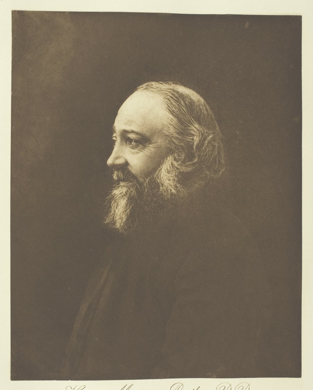 The Very Reverend Dr. Butler (Master of Trinity, Cambridge) av Henry Herschel Hay Cameron