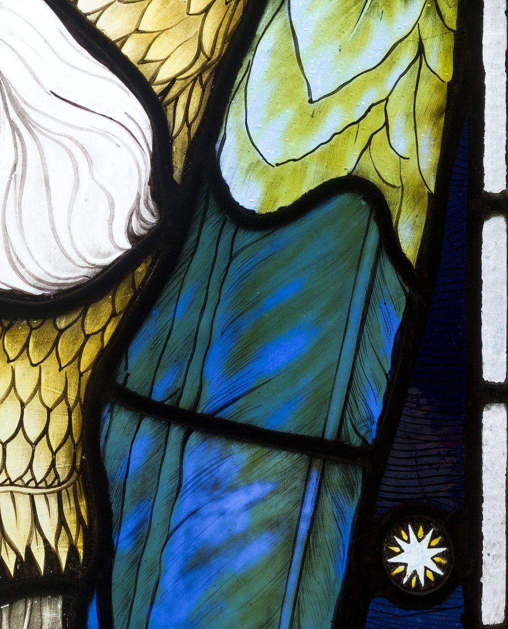 Erkeengelen Michael, detalj, 1882 av Henry Holiday