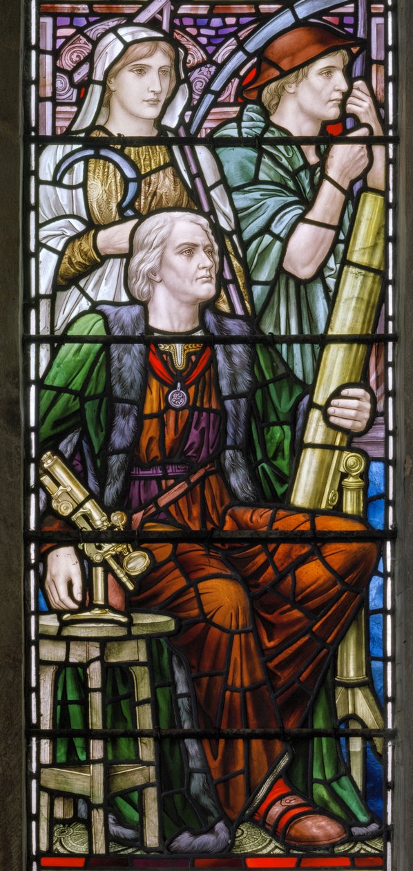 Buckland, St Mary, Lowndes & Drury, Henry Holiday, Science, 1918 av Henry Holiday