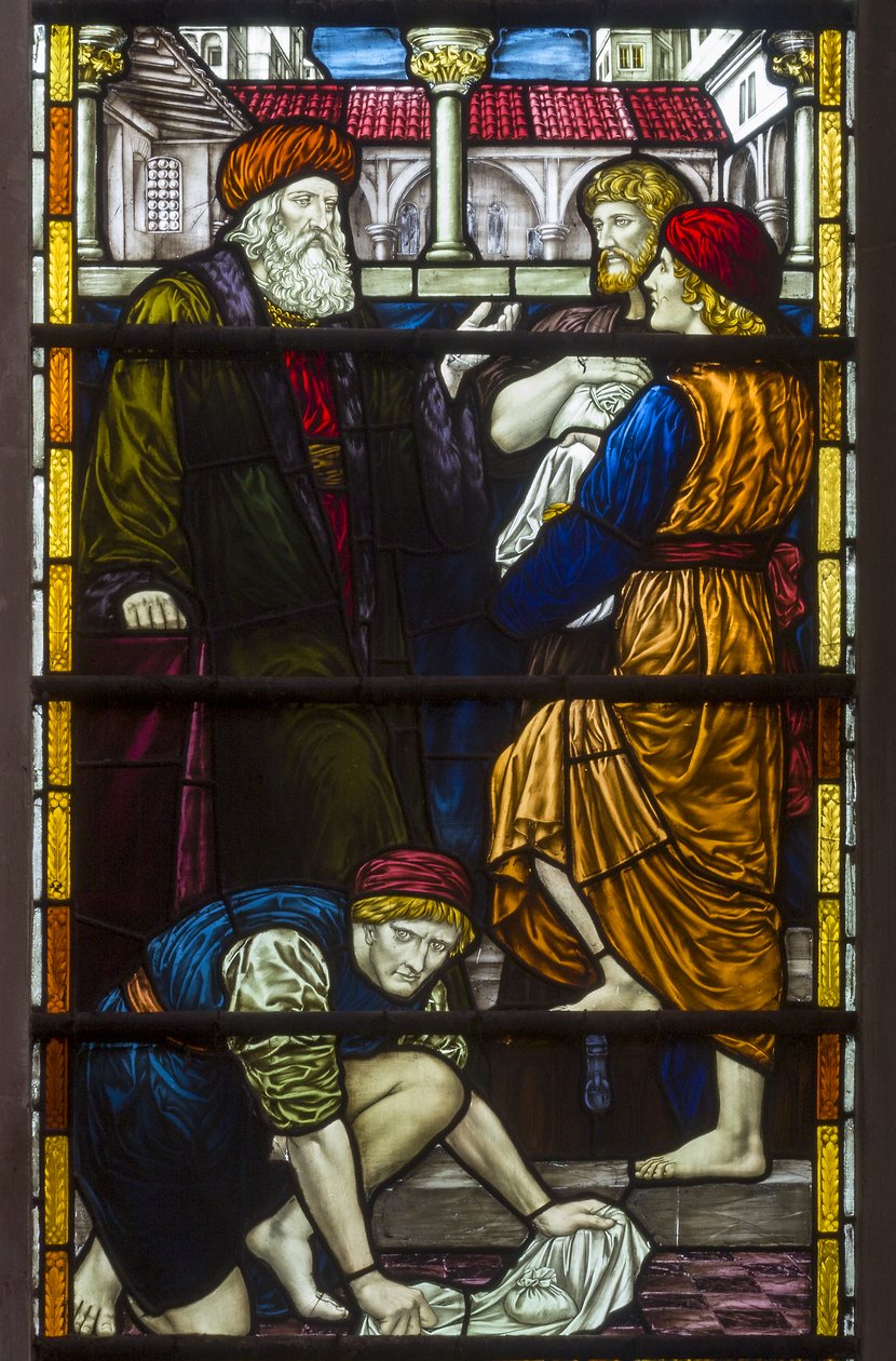 Westminster, St Margaret, James Powell & Sons, Henry Holiday, The Parable Of The Talents, 1883 av Henry Holiday
