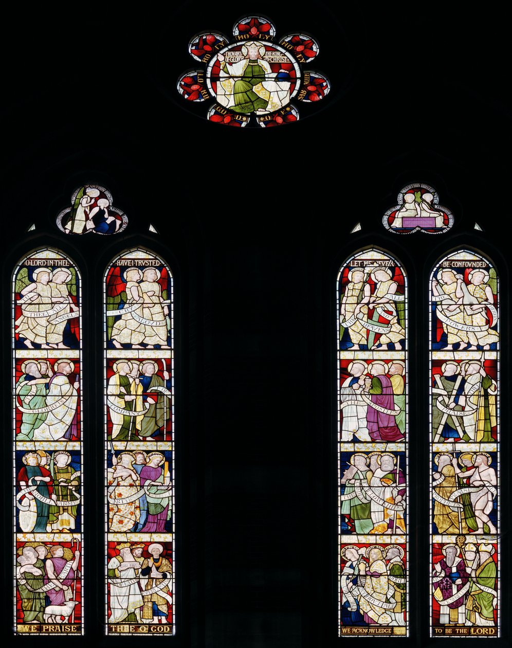 Vindu, ca. 1872 (farget glass) av Henry Holiday