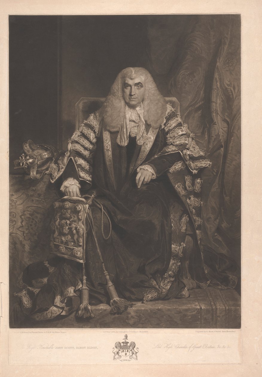 John Scott, 1. jarl av Eldon av Henry Hoppner Meyer