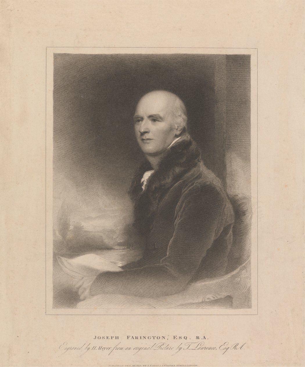 Joseph Farington, Esq. RA av Henry Hoppner Meyer