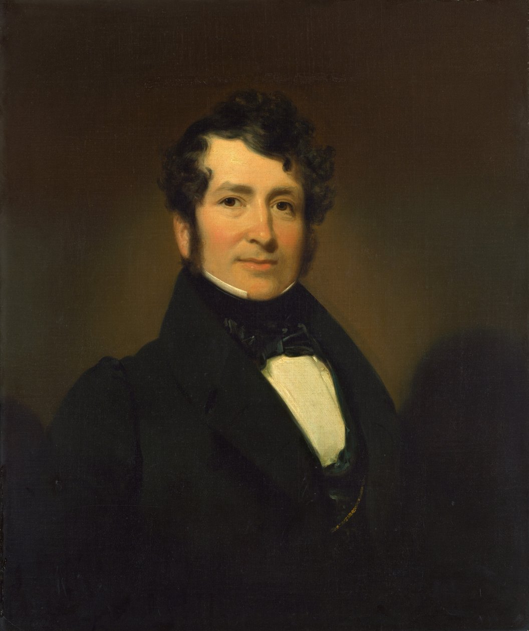 George pave Morris av Henry Inman