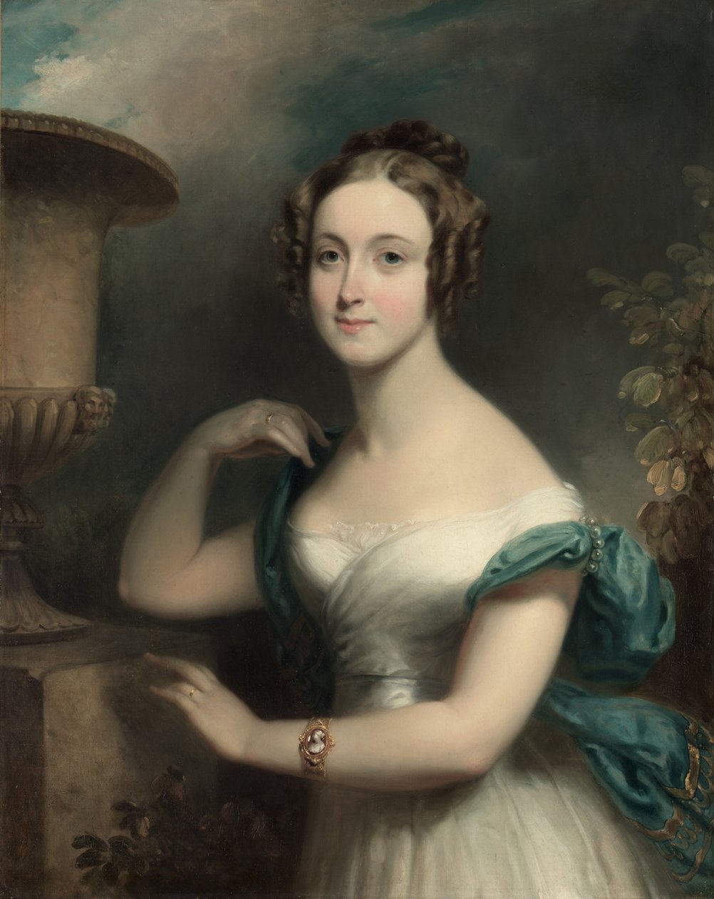 Mary Ward Betts, 1830-årene. av Henry Inman