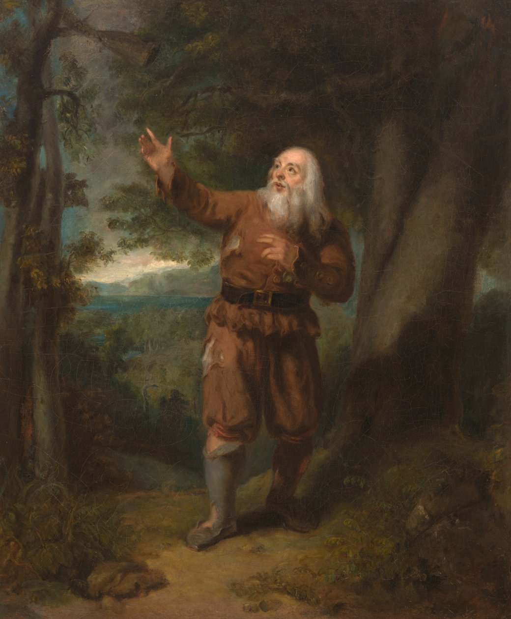 Herr Hackett i rollen som Rip Van Winkle av Henry Inman