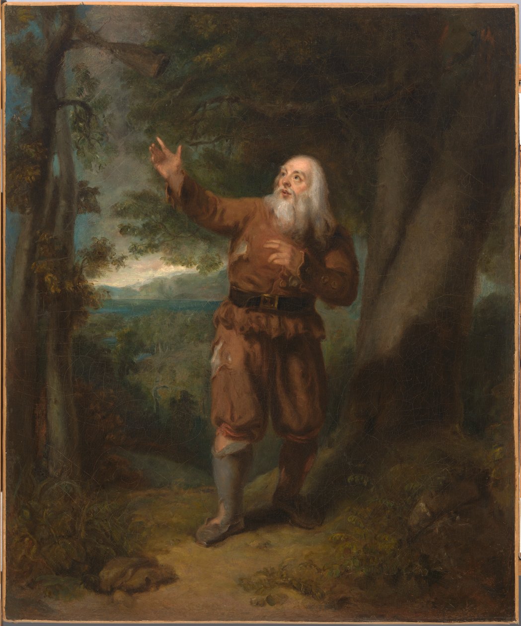 Mr. Hackett, i karakteren til Rip Van Winkle, ca. 1832. av Henry Inman