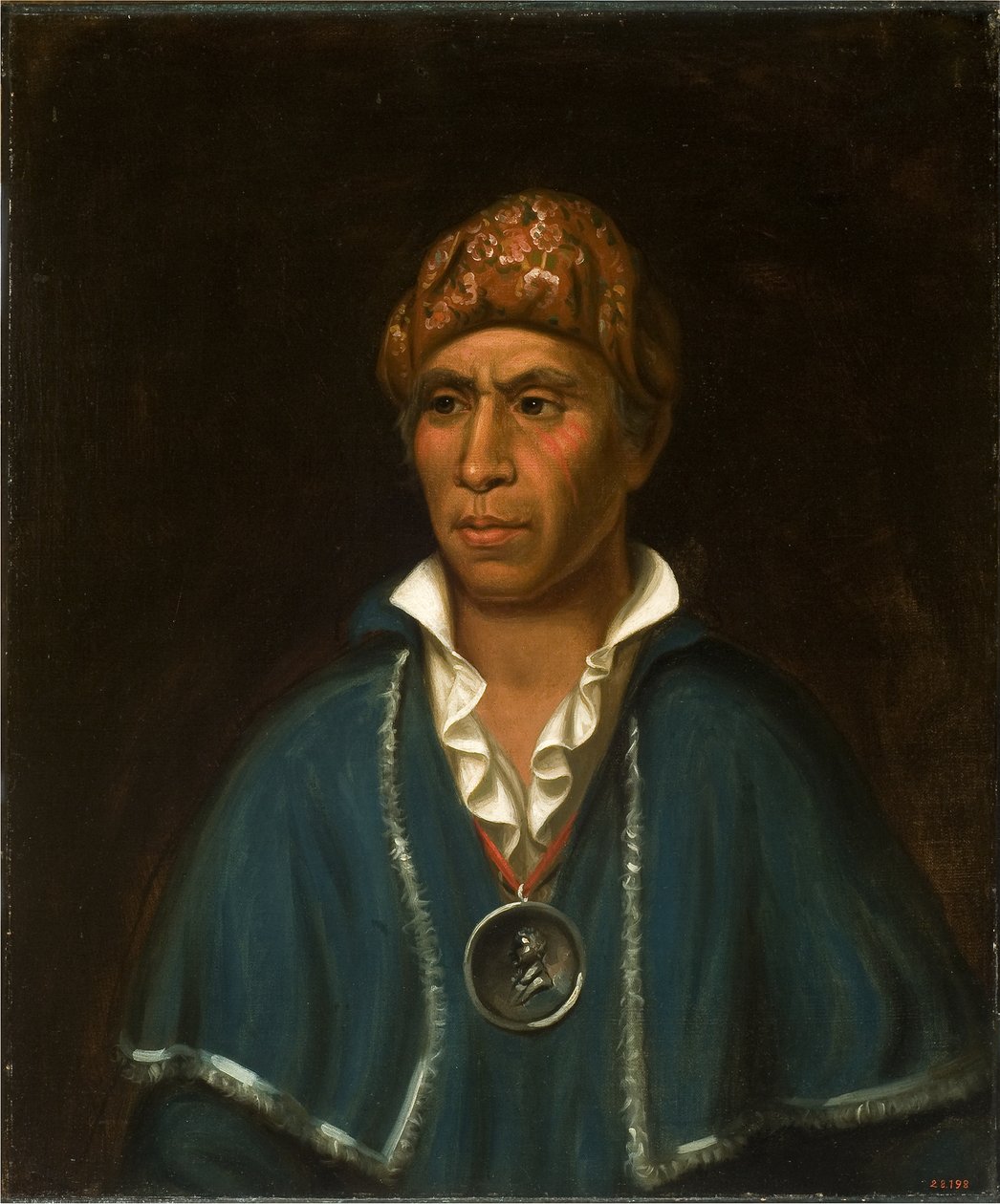 Kua-ta-wa-pair (bil m hey), 1832? 33 av Henry Inman