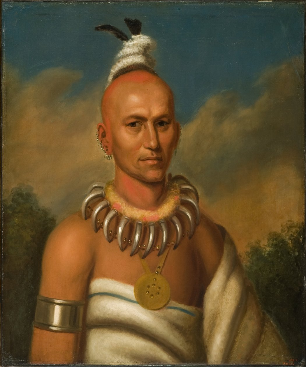 Tai-O-Mah (Fox), 1831? 33 av Henry Inman