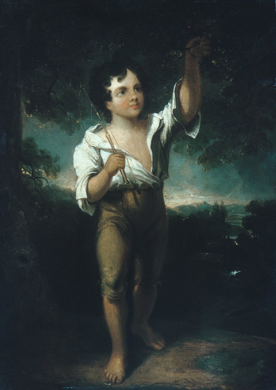 Den unge fiskeren av Henry Inman