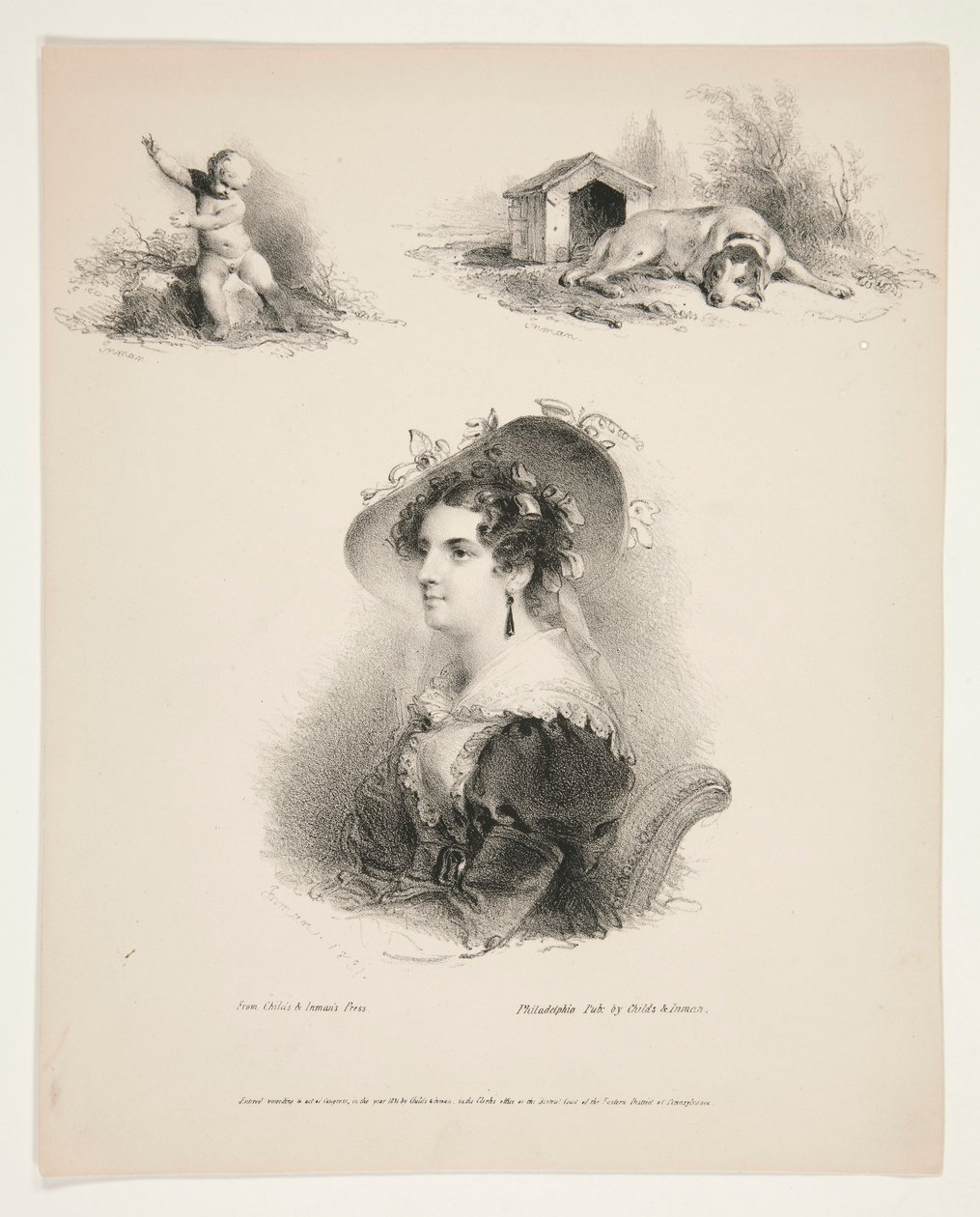 Uten navn av Henry Inman
