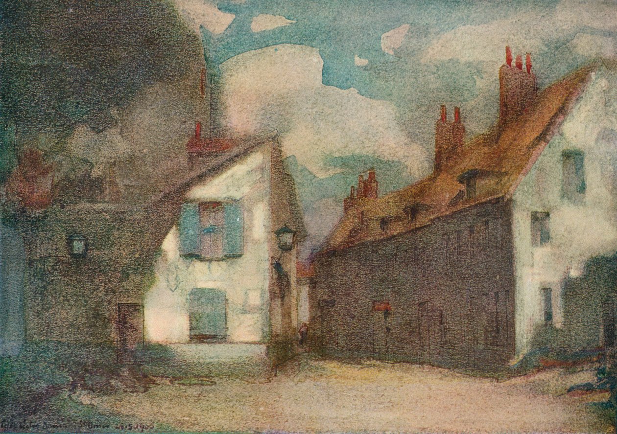 Lenclos De Notre Dame, St. Omer, 1800-tallet av Henry John Boddington