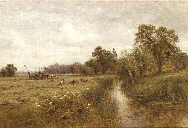 Nær Arundel, West Sussex av Henry John Kinnaird