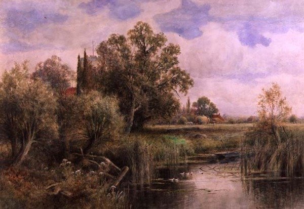 The Backwater, Wargrave-on-Thames av Henry John Kinnaird