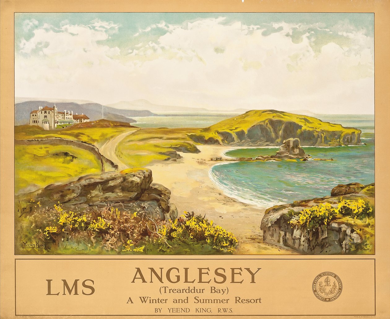 Anglesey, ca. 1925 av Henry John Yeend King