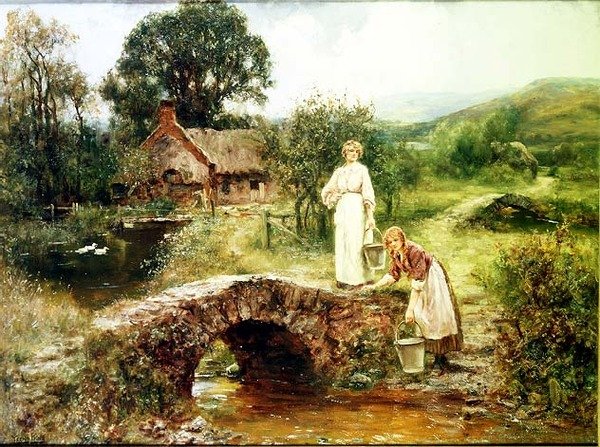 Henter vann av Henry John Yeend King