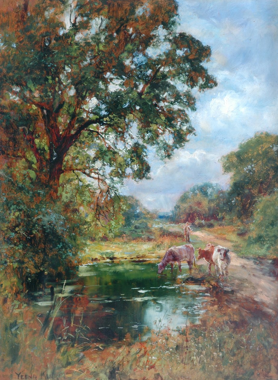 Drikkebassenget av Henry John Yeend King