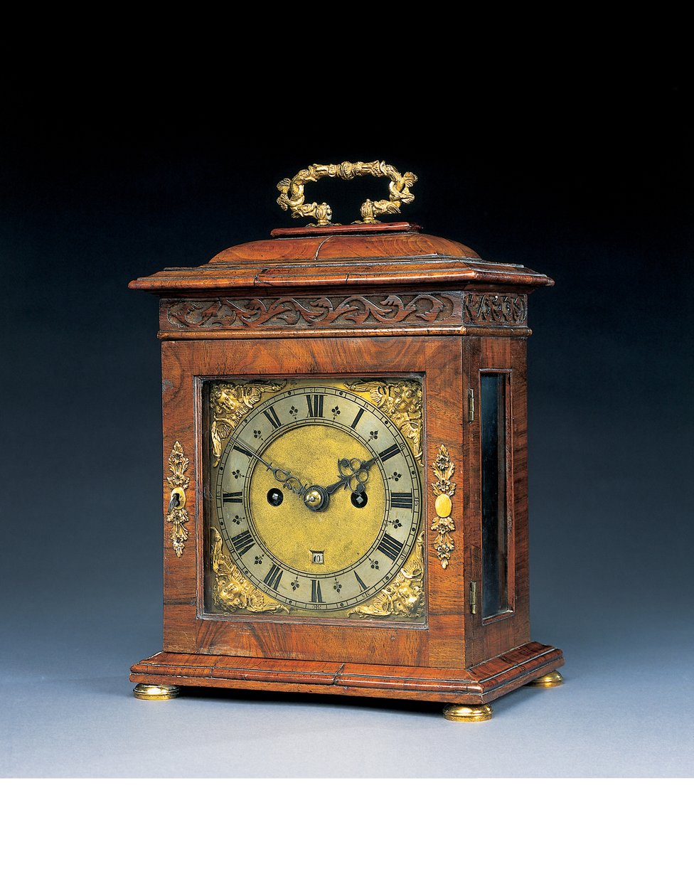 Charles II time og halv times slående brakettklokke, London, ca. 1685 av Henry Jones