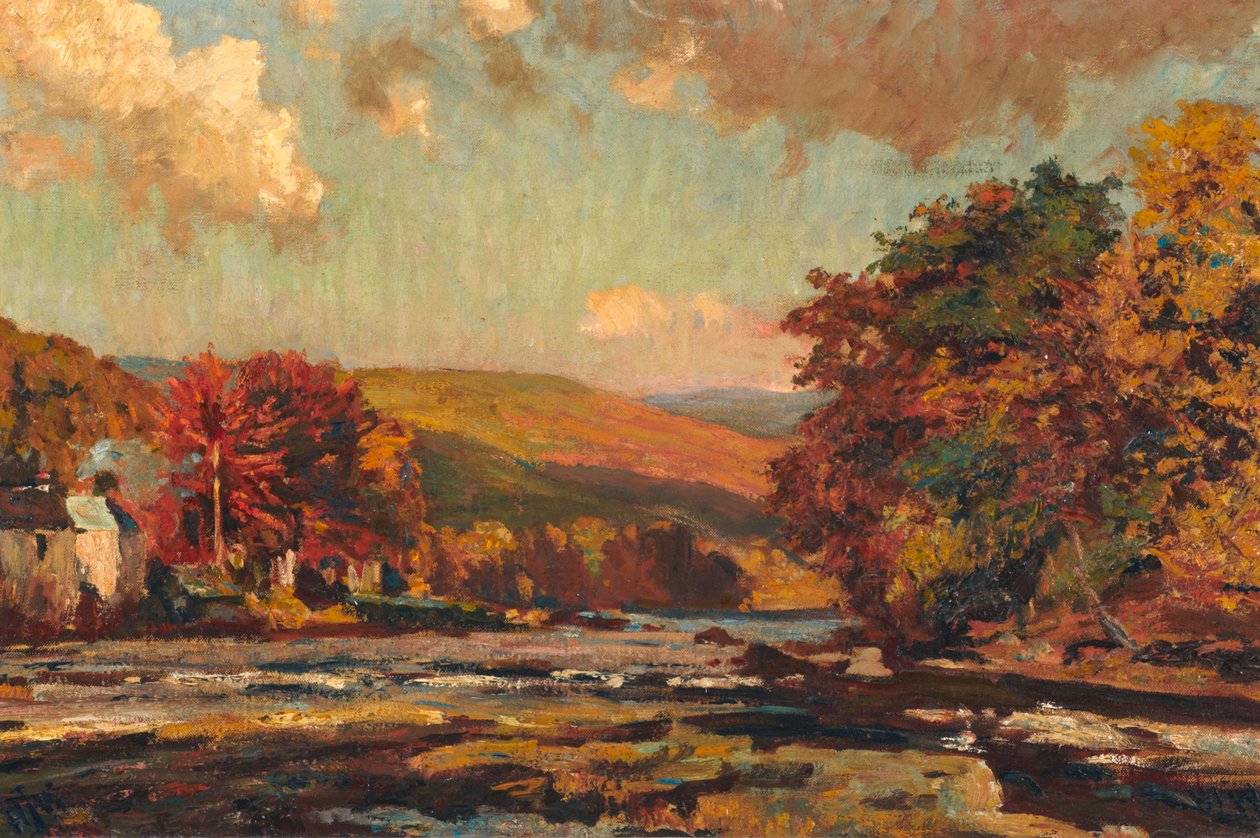 Llangollen, 1910 av Henry Joseph Wood