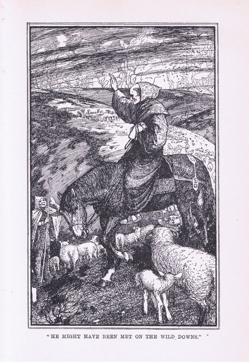 Han kan ha blitt møtt på Wild Downs, 1912 av Henry Justice Ford