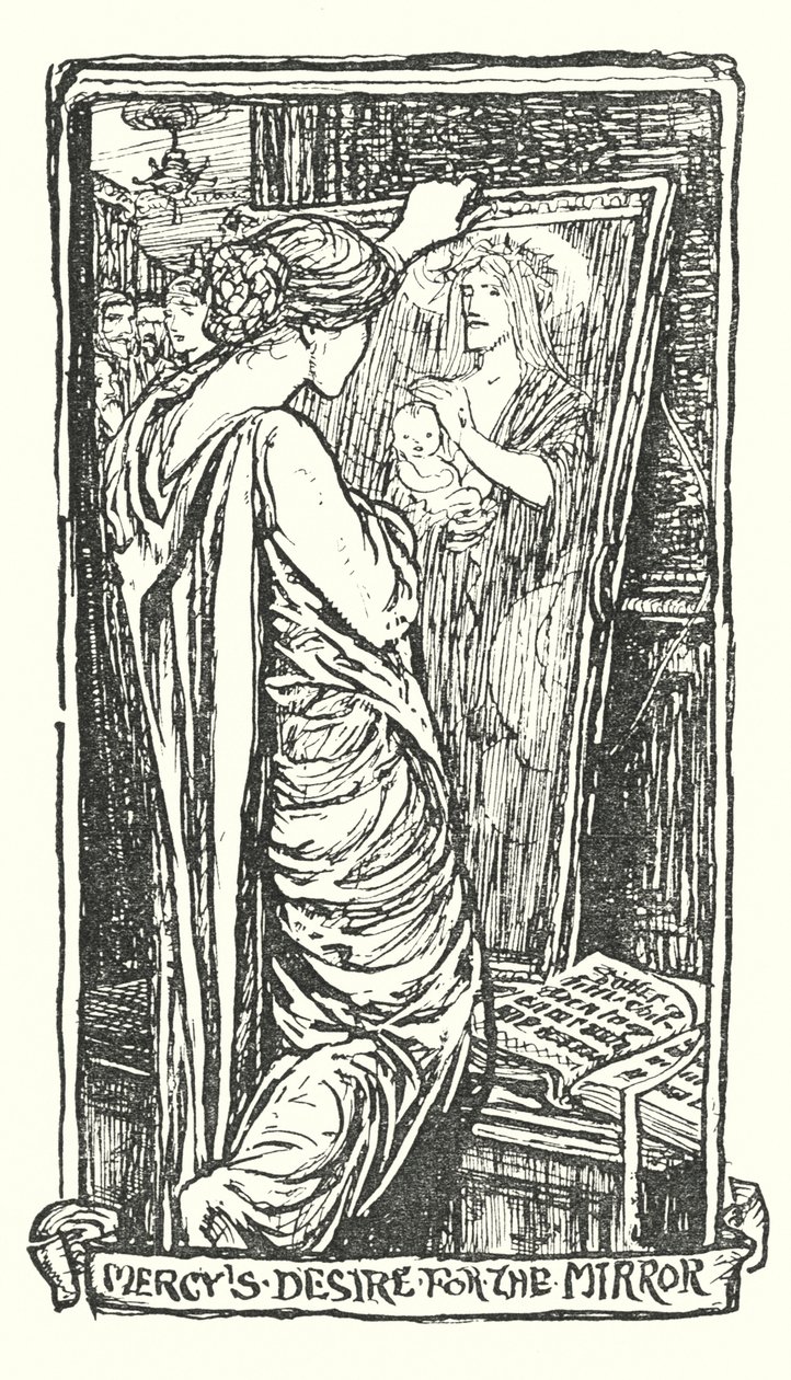 Illustrasjon til Pilegrimsreisen av John Bunyan (lito) av Henry Justice Ford