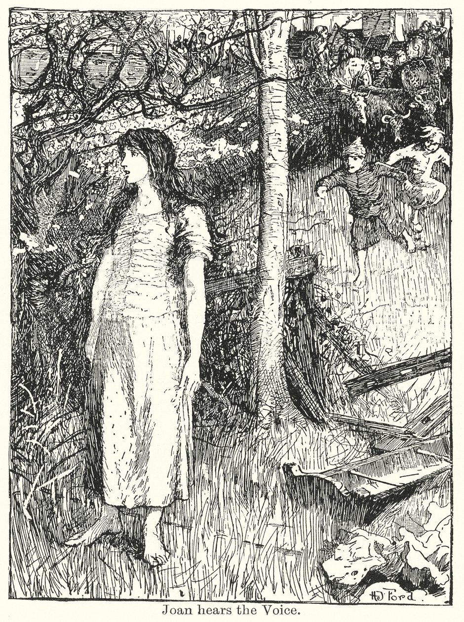 Joan hører stemmen (lito) av Henry Justice Ford
