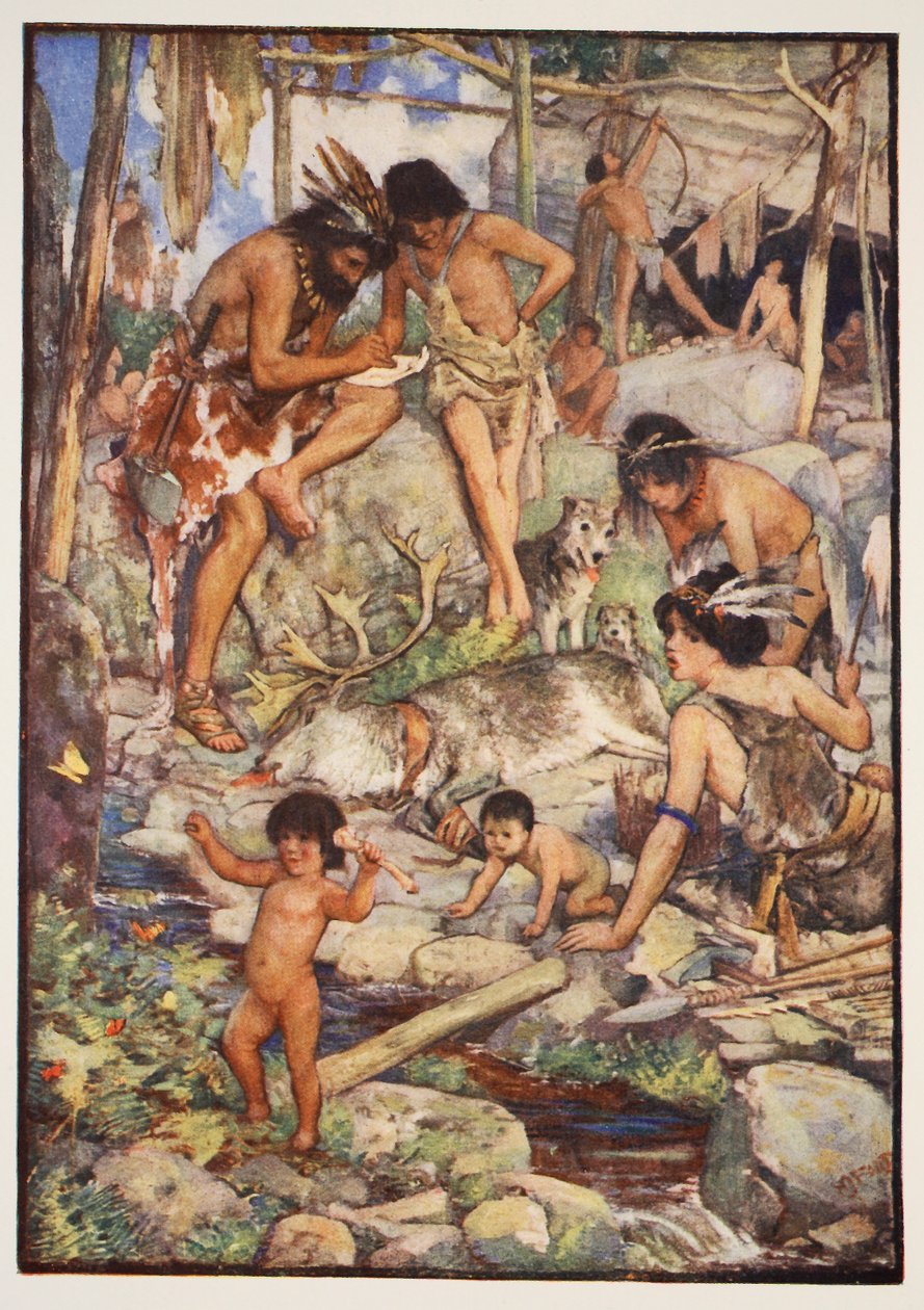 The Cave People, illustrasjon fra 