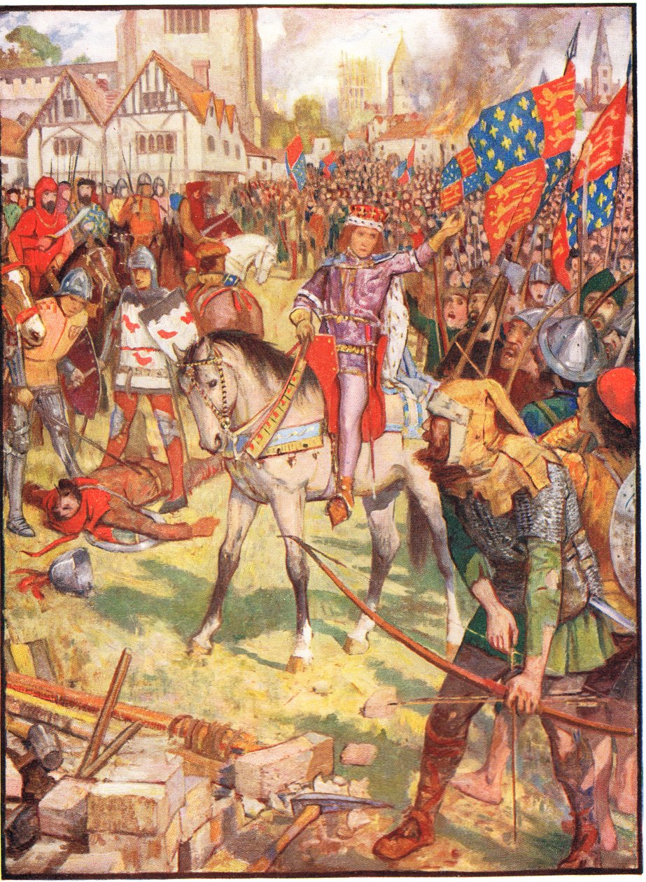 The Peasants Revolt, illustrasjon fra 