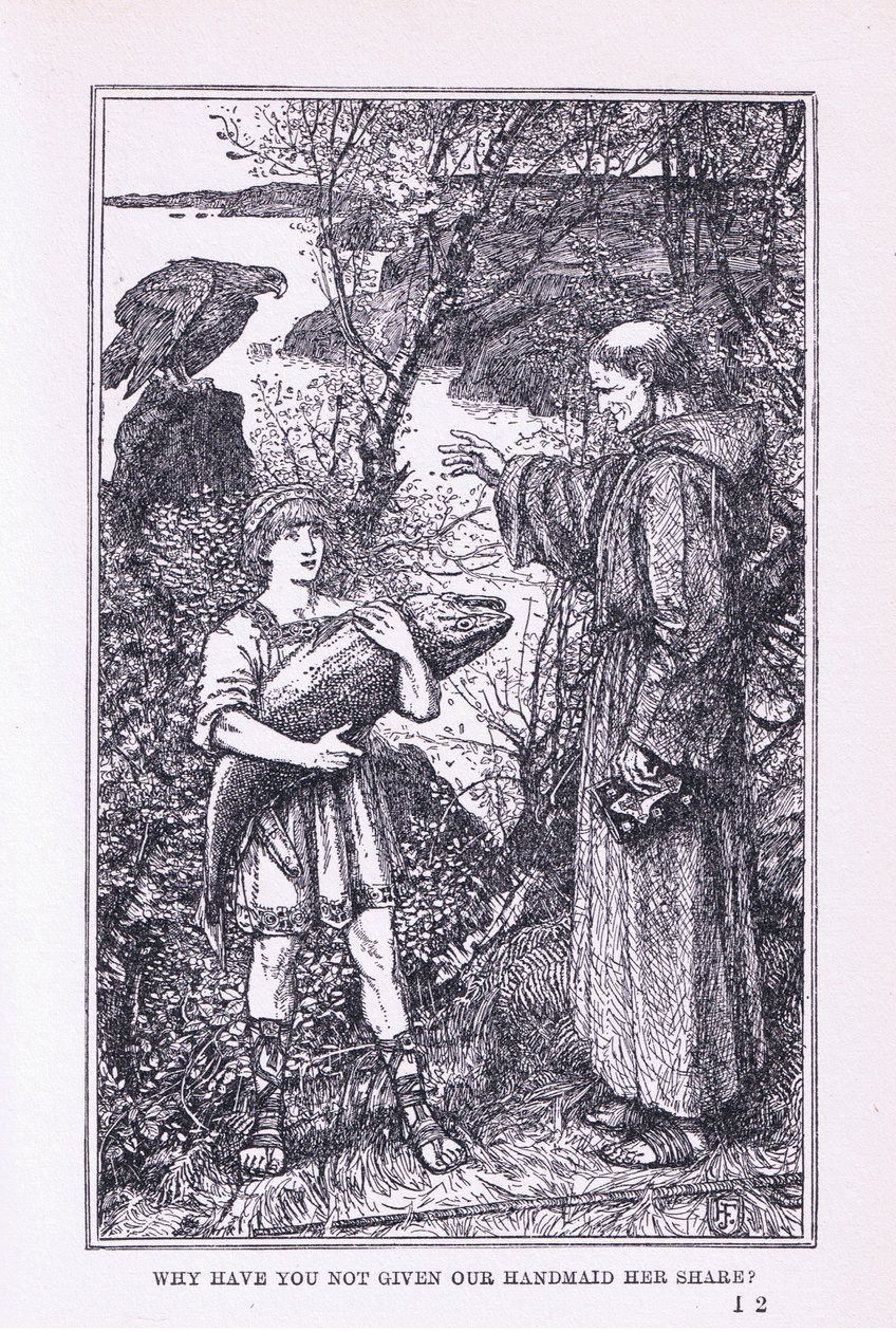 Hvorfor har du ikke gitt vår tjenerinne sin del?, 1912 av Henry Justice Ford