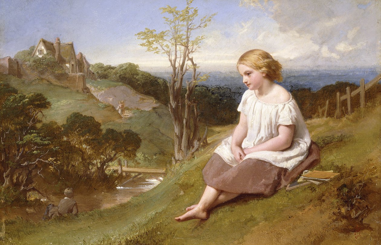 Dagdrømmer på elvebredden, av Henry Lejeune