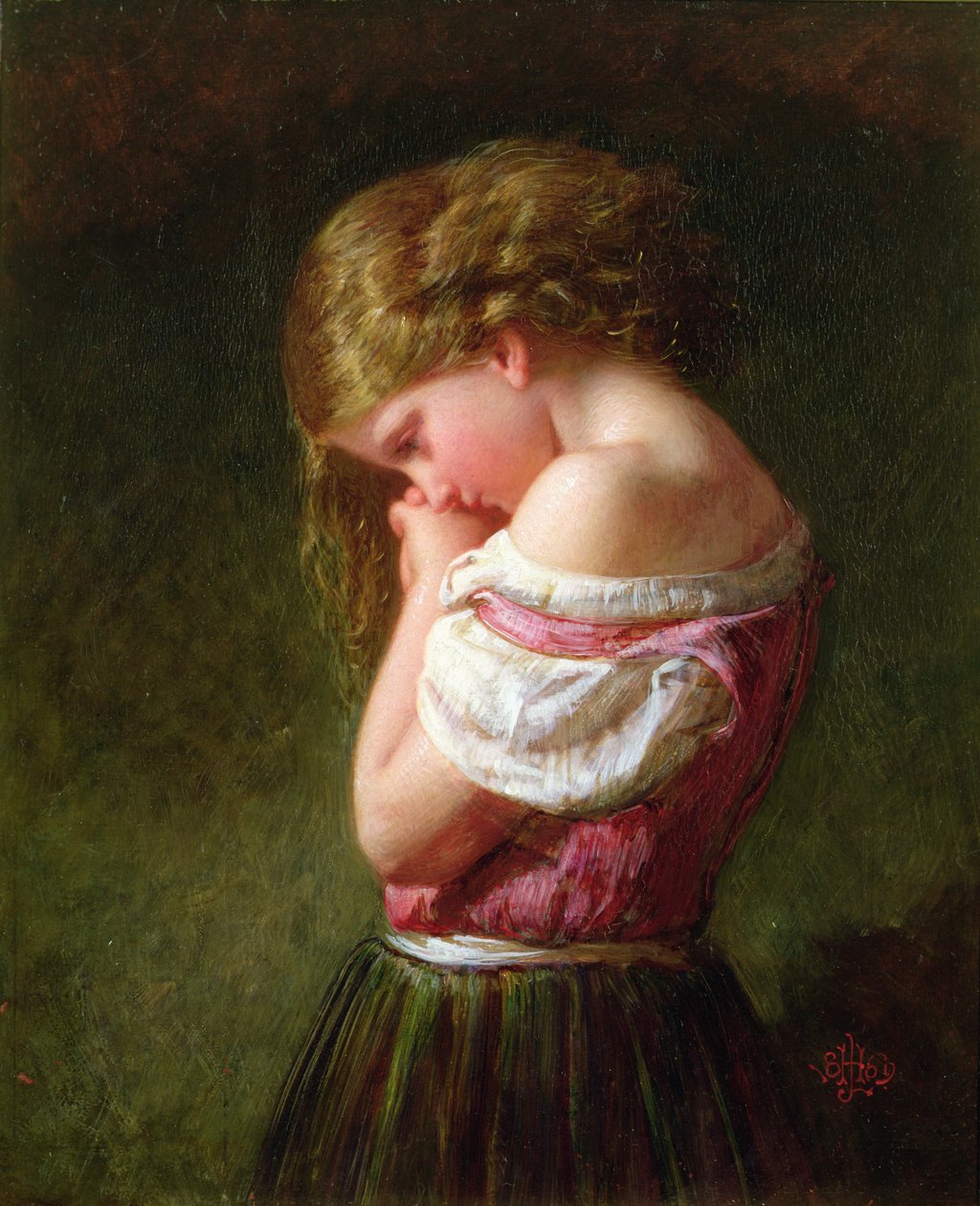Tidlig sorg, 1869 av Henry Lejeune
