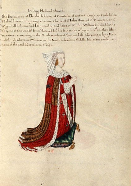Elizabeth Howard grevinne av Oxford av Henry Lilly