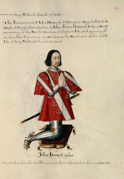 Sir John Howard fra Tirington, Wigenhall og Stoke Nayland Knight av Henry Lilly