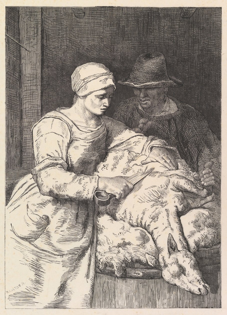 Saueklipperen, 1800-tallet. av Henry Linton
