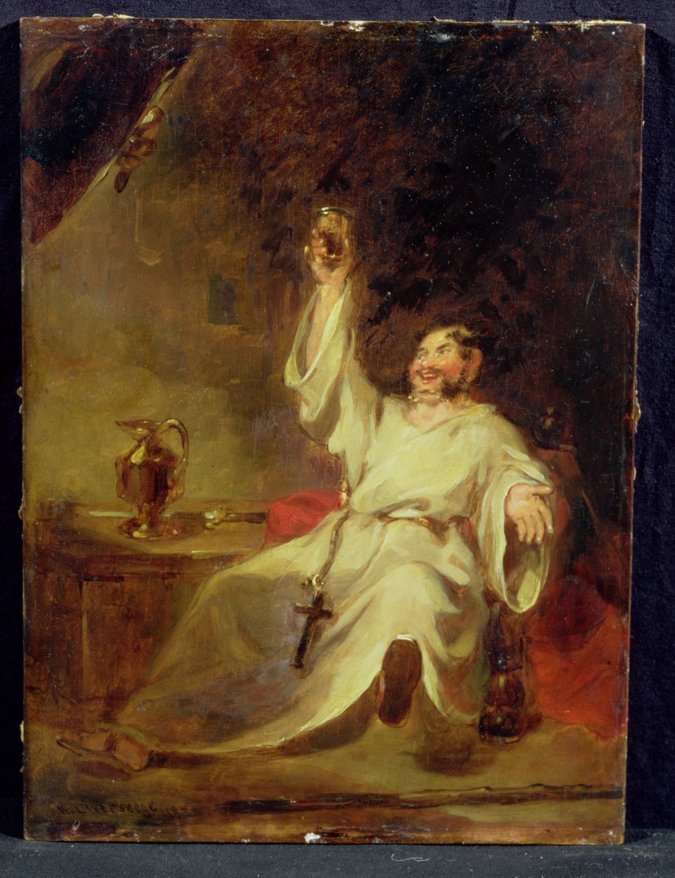 Friar Tuck, 1830 av Henry Liverseege