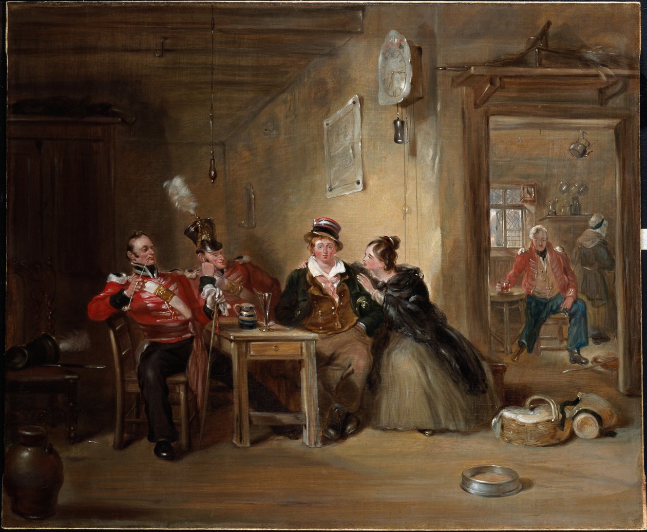 Rekrutten, 1830 ca av Henry Liverseege