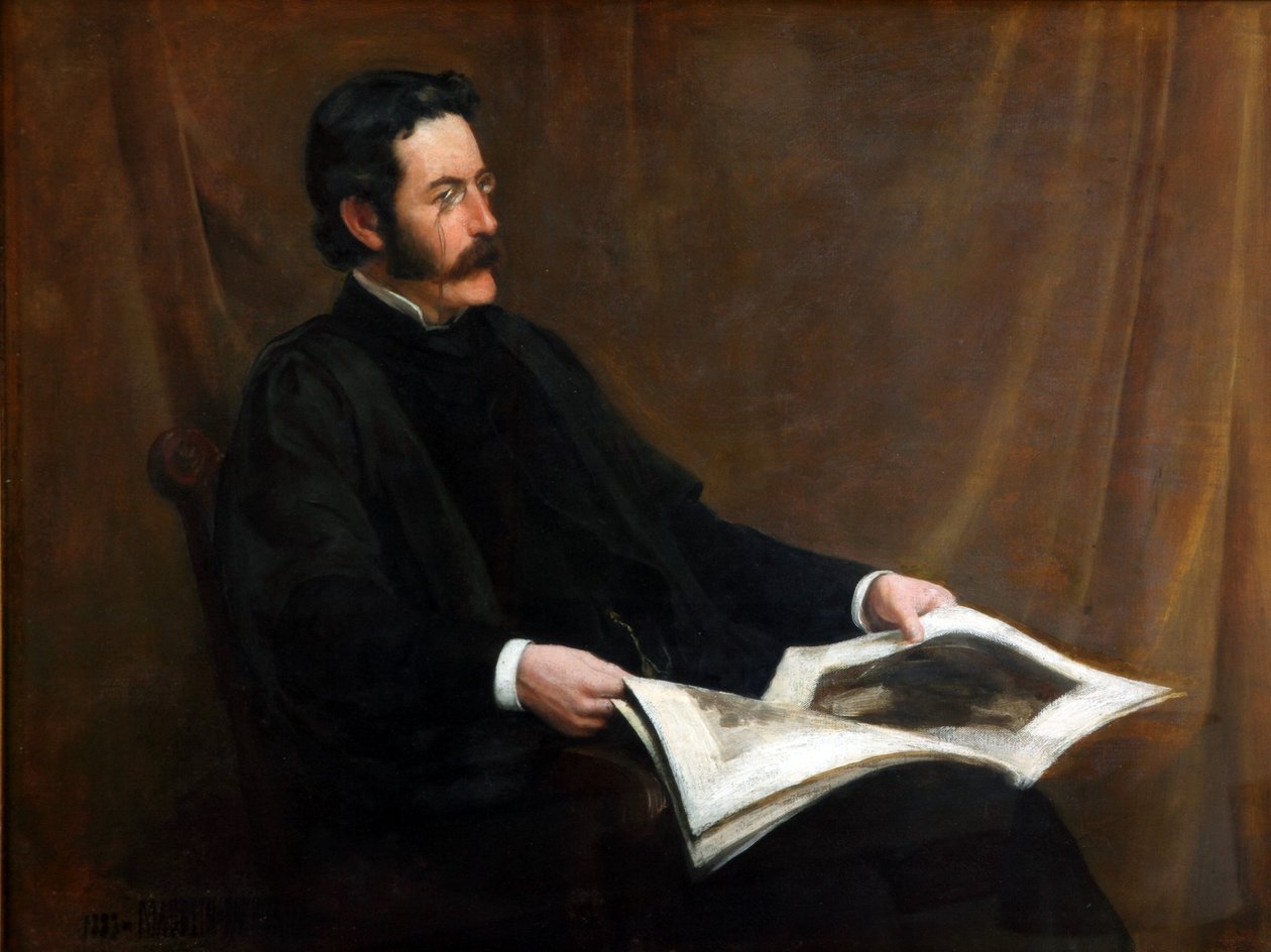 Sir James George Frazer (olje på lerret) av Henry Macbeth Raeburn