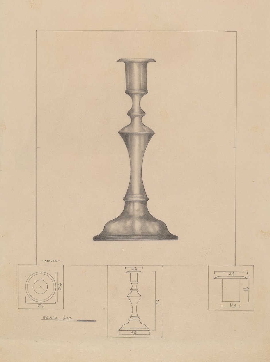 Lysestake av Henry Meyers