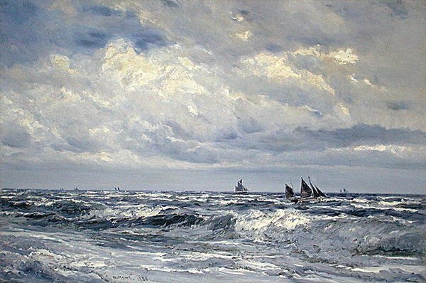 Ser ut mot havet av Henry Moore