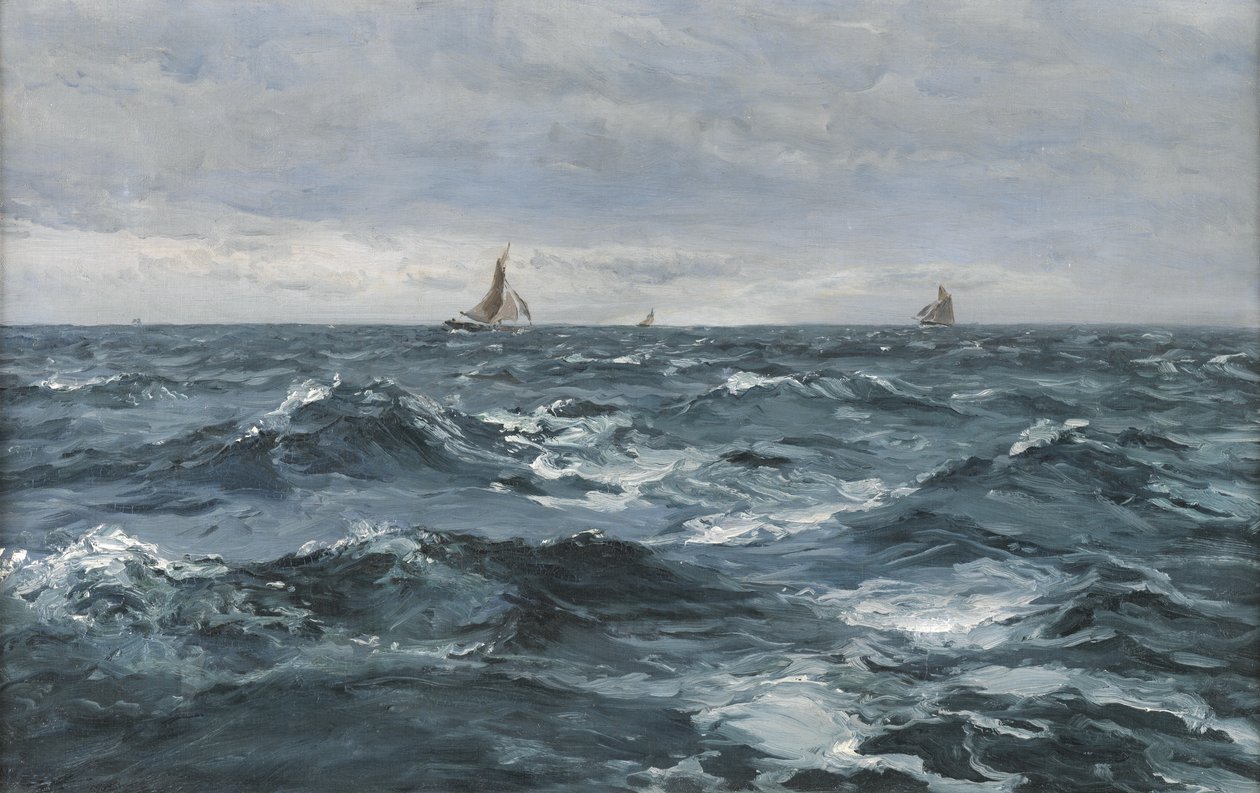 Seile på et røft hav av Henry Moore