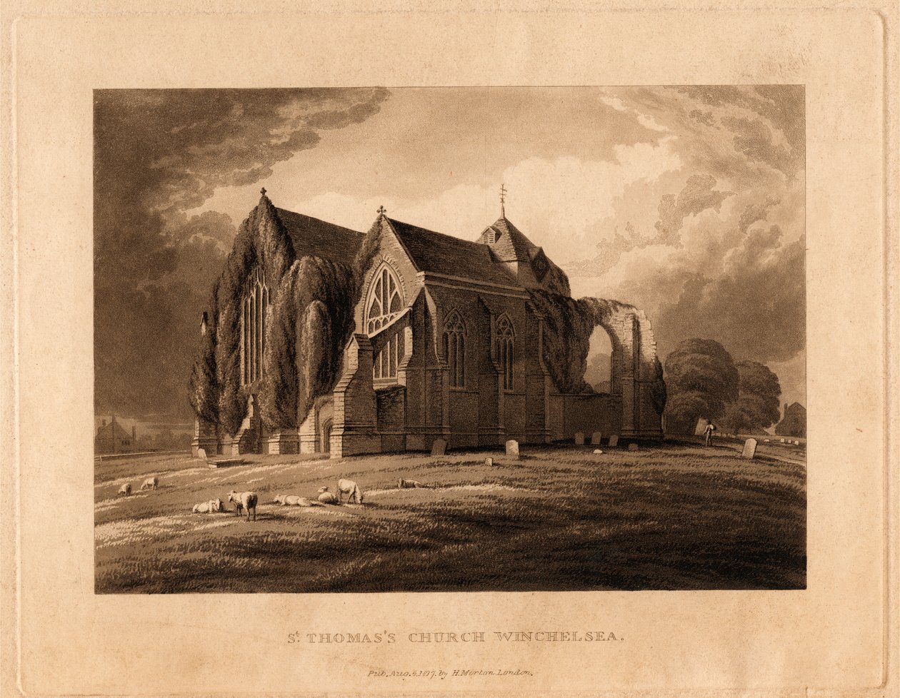 St. Thomas kirke Winchelsea av Henry Morton