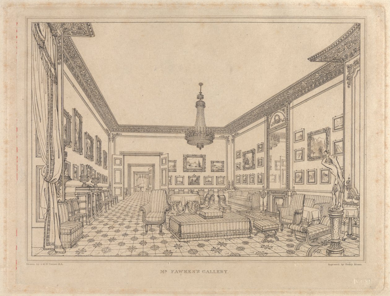 Mr. Fawkes Gallery av Henry Moses